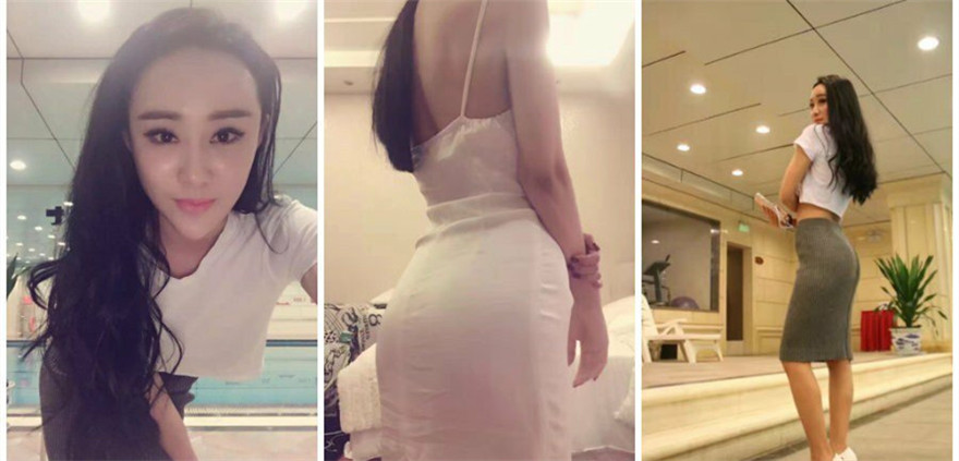 大叔下药迷翻公司的大奶子女同事，换上白丝和黑丝各种姿势插她的大肥B
