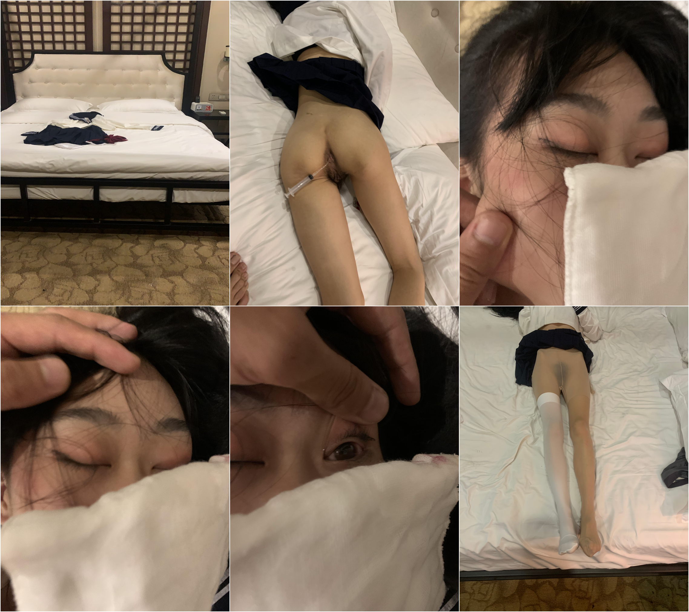 【震撼发售】迷奸00后JK制服美腿丝袜开口搬运